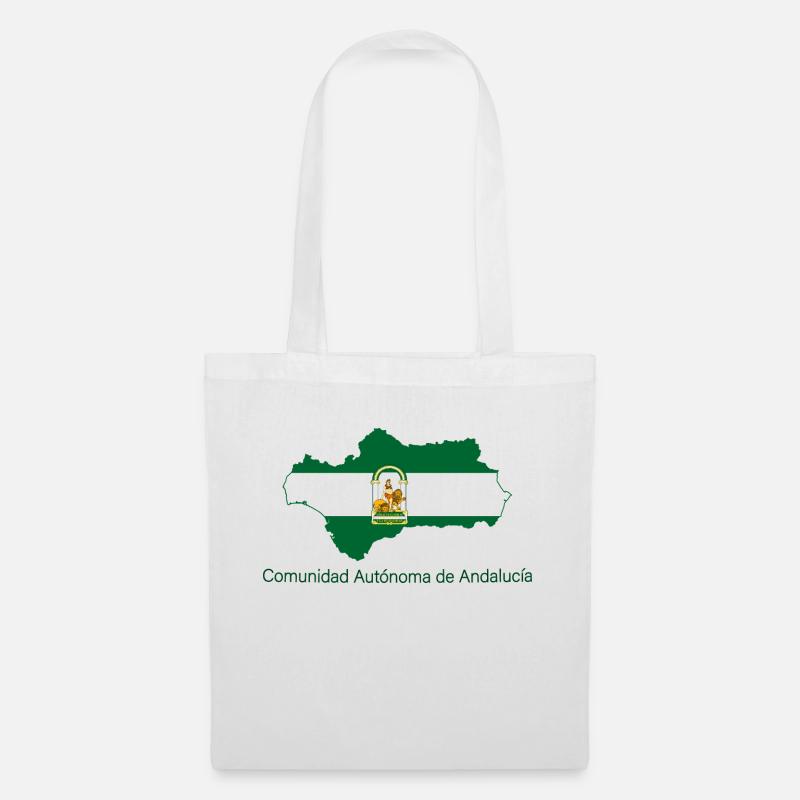Andalusien - Stoffbeutel - Weiß