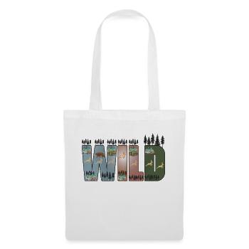 Wilderness, Forest, Trees, Adventure, Hiking - Tote Bag - white - Front