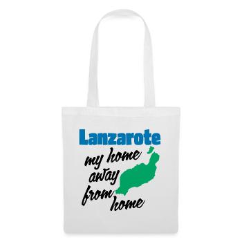 Lanzarote, my home away from home - Tote Bag - white - Front