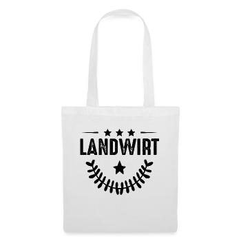 Profession d’agriculteur - Sac en tissu - blanc - Devant