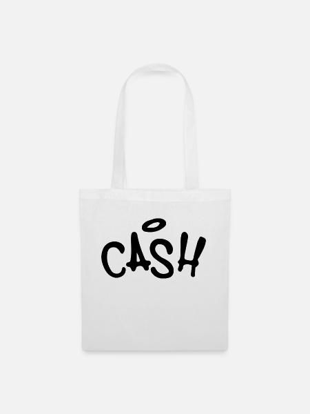 Cash - Stoffbeutel - Weiß