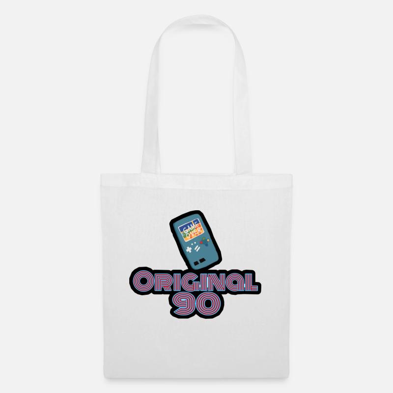 Original 90 90's Retro Design - Stoffbeutel - Weiß