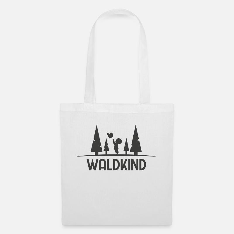 Waldkind - Stoffbeutel - Weiß
