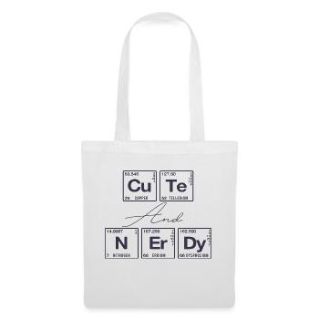 Drôle de dicton pour les scientifiques et les geeks - Sac en tissu - blanc - Devant