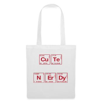 Funny saying for scientists & geeks - Tote Bag - white - Front