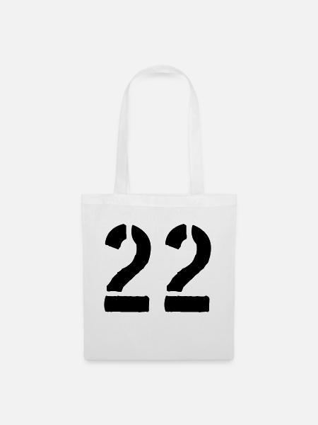 22 - Stoffbeutel - Weiß