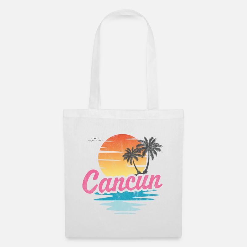Cancun - Stoffbeutel - Weiß
