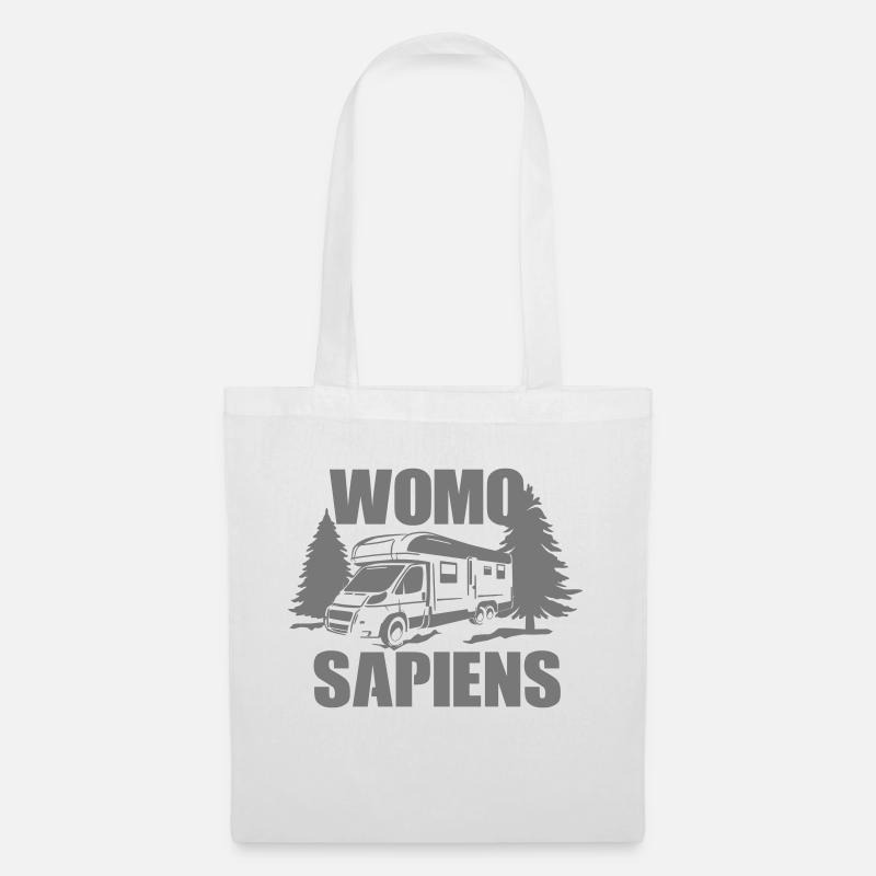 WOMO SAPIENS - Stoffbeutel - Weiß