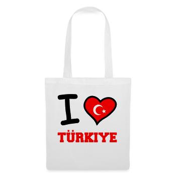 I love Türkiye - Tote Bag - white - Front