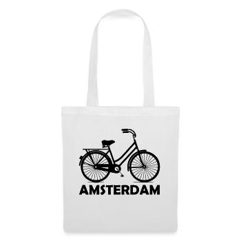 Amsterdam bikes - Tote Bag - white - Front