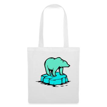 polar bear - Tote Bag - white - Front