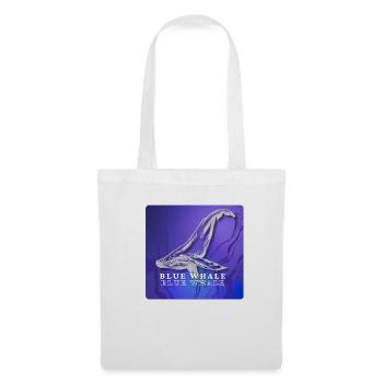 BLUE WHALE - Stoffbeutel - Weiß - Vorne