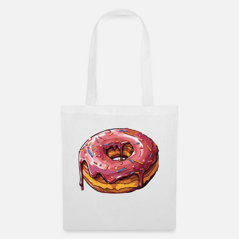 Doughnut - Tote Bag - white