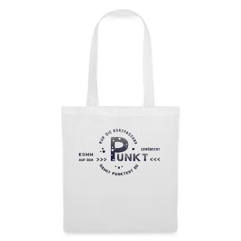 Aller droit au but - Sac en tissu - blanc - Devant