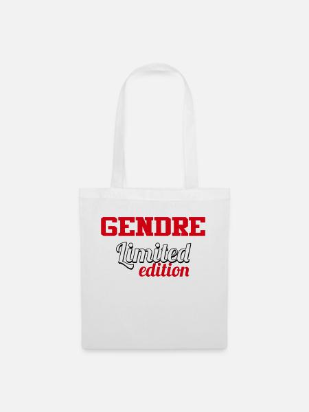 GENDRE LIMITED EDITION - Stoffbeutel - Weiß