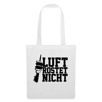 Luft rostet nicht - Stoffbeutel - Weiß - Vorne