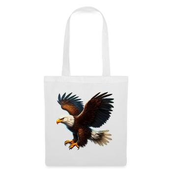 Adler - Stoffbeutel - Weiß - Vorne