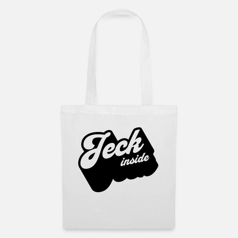 Jeck inside - Stoffbeutel - Weiß