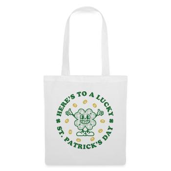 À la Saint-Patrick - Sac en tissu - blanc - Devant