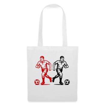 Fussball Verein Team - Stoffbeutel - Weiß - Vorne