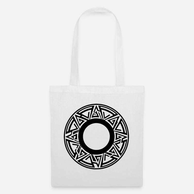 Modern Circle - Tote Bag - white