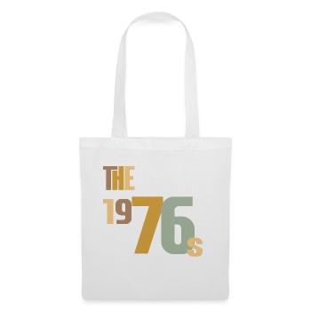 Vintage Year 1976 Anniversary 50 Years Gift Idea - Tote Bag - white - Front