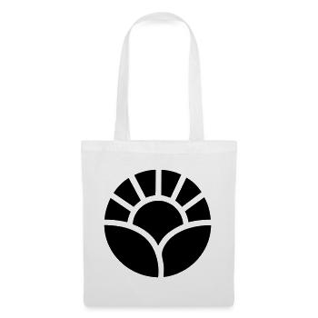 Motif du soleil et des plantes du jardinier - Sac en tissu - blanc - Devant