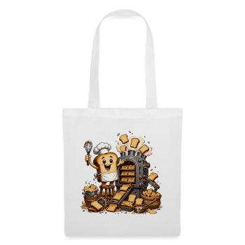 Küchenheld Toast Slice - Tote Bag - white - Front