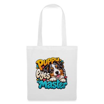 Australian Shepherd - Stoffbeutel - Weiß - Vorne