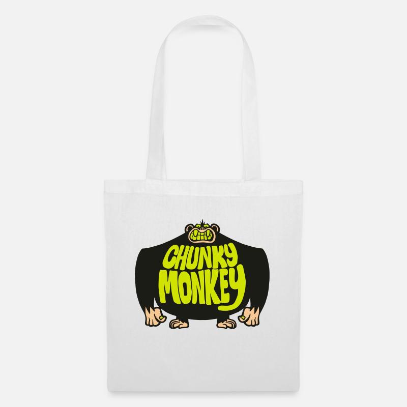 Chunky Monkey - Tote Bag - white