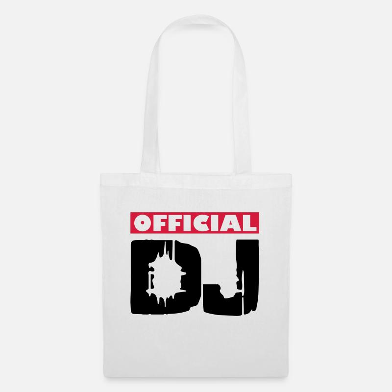 DJ - Tote Bag - white