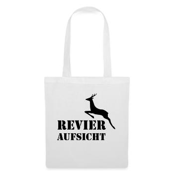 Revier Aufsicht - Stoffbeutel - Weiß - Vorne