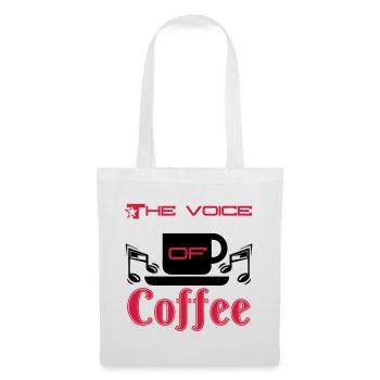 The Voice of Coffee - Tote Bag - white - Front