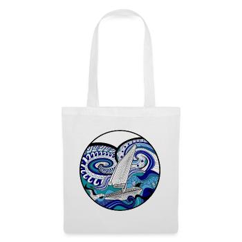 Windsurfing - Sac en tissu - blanc - Devant