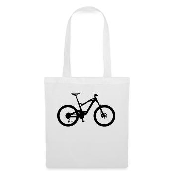 MTB - Mountainbike (dh) - Stoffbeutel - Weiß - Vorne