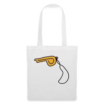 pfeife_2c - Tote Bag - white - Front