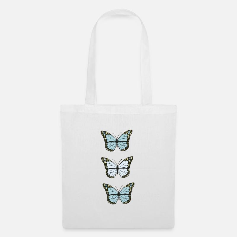 Collection de papillons - Stoffbeutel - Weiß