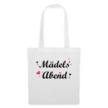 Mädelsabend - Stoffbeutel - Weiß - Vorne