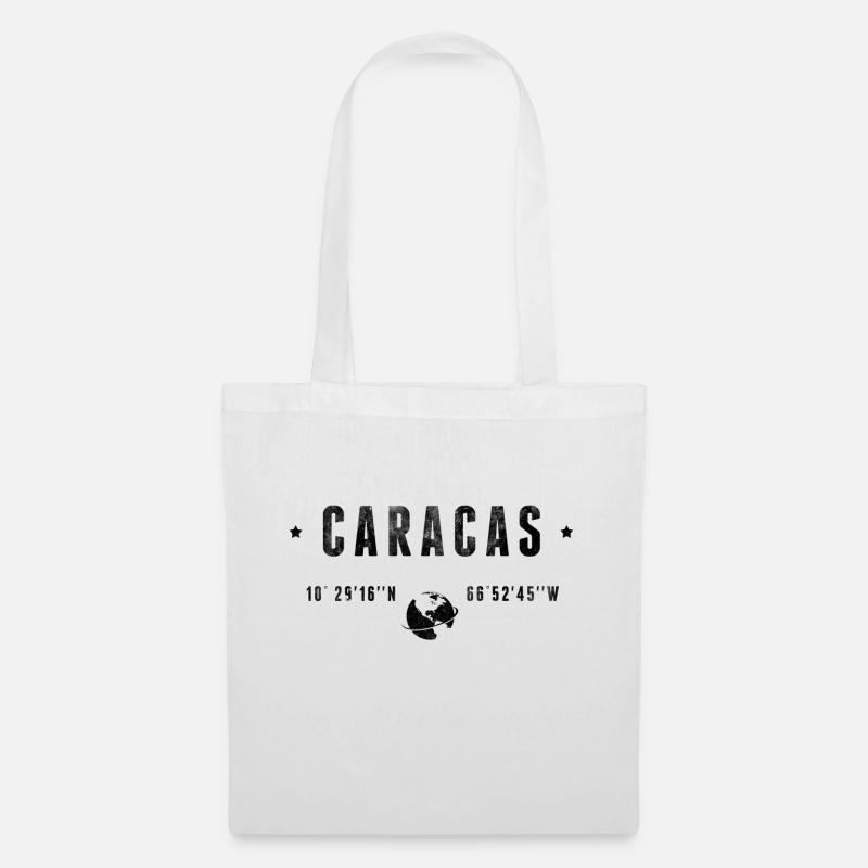 Caracas - Stoffbeutel - Weiß