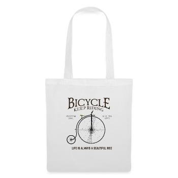 Bicycle City Ride – Freedom - Tote Bag - white - Front