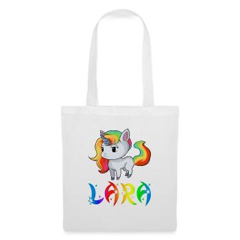 Lara Einhorn - Sac en tissu - blanc - Devant