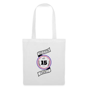 Fier D'être Du 15 Cantal France - Sac en tissu - blanc - Devant