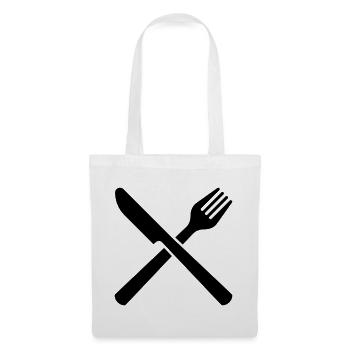 eat 6254398 118120591 - Tote Bag - white - Front