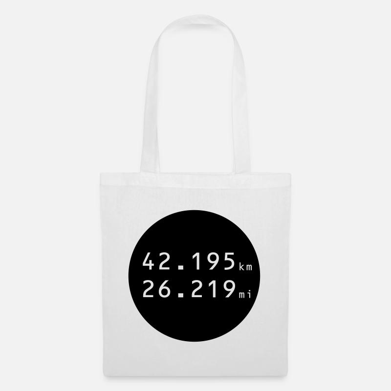 RUN - Tote Bag - white