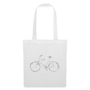 Art du vélo - Sac en tissu - blanc - Devant