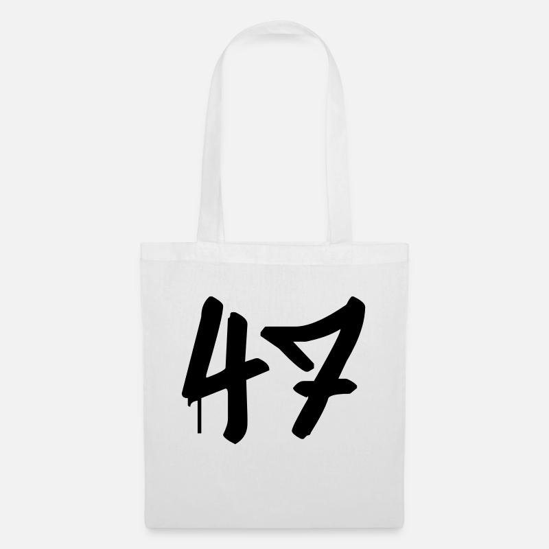 Tag : 47 - Sac en tissu - blanc