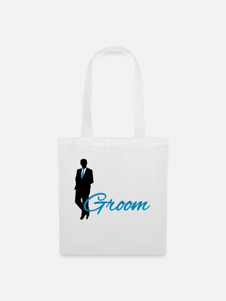 Groom - Stoffbeutel - Weiß