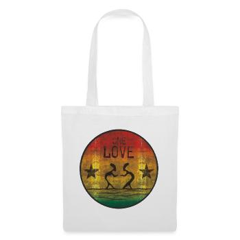 one love reggae - Tote Bag - white - Front