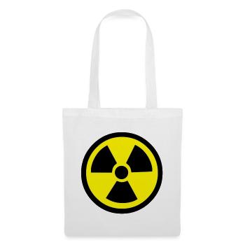 Radiation Warning - Tote Bag - white - Front