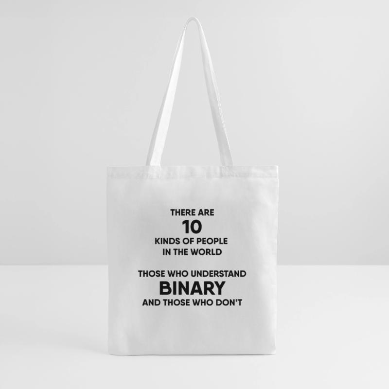 Programmer - Binary system Tote Bag